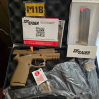 SIG SAUER M18 9MM 3 MAGS! NIB! 21+1 FREE SHIPPING! CREDOVA FINANCING!