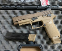 SIG P320 M17 9mm Pistol Excellent Condition w Apex Trigger Sauer ...