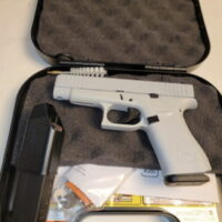 GLOCK 48 (SUPER RARE) EXCLUSIVE WHITE-OUT - 9MM