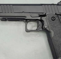 Tisas Duty B9R 9mm Luger 5" Semi Auto Double Stack 1911 Pistol Black 17+1  9x19 Optic Ready Front FO