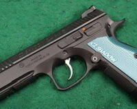 Clean CZ Shadow 2 Blue 9 9mm 4.75" w/ Three Mags No Reserve 1¢ Start