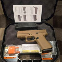 GLOCK 43X MOS 9MM COYOTE TAN PX435Z201FRMOSK NEW LIMITED EDITION