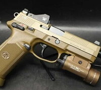 FN FNX45 Tactical w/ Vortex Viper Optic Semi Auto Pistol 45ACP  45ACP FNX45 Tactical Pistol from FN!