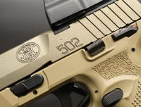 FN 502 Semi Auto Pistol .22 Long Rifle