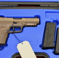 FN FIVE SEVEN NIB FDE 2/20RD MAGS 150RDS OF AMMO