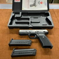 Ruger SR9 SR 9 9mm Stainless in box 2 magazines