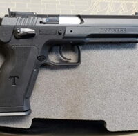 Tanfoglio IFG Stock III 10mm, 4.75" Barrel, Black, Adjustable Sights