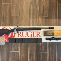 Ruger Gunsite Scout Rifle, .308, with accessories