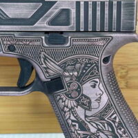 Custom Glock 43X Purple Valkyrie