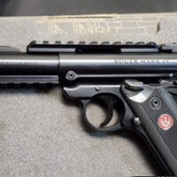 RUGER MKIV TACTICAL .22 4.4" BULL BARREL MARK IV