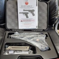 RUGER MKIV TACTICAL .22 4.4" BULL BARREL MARK IV