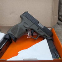 Taurus G3C 9MM Pistol 3 Mags G3 C OD Green Frame
