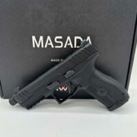 IWI MASADA TACTICAL  WITH BOX, EXTRA MAG, 9MM