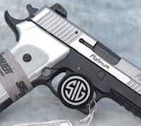 Sig Sauer P220 Platinum Elite 45 ACP