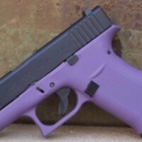 Glock 43X 9mm Black Slide Purple Frame