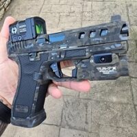 Glock 45 G5 9mm Luger Streamlight TLR-7X Light