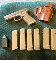 Glock 19X GNS 5.5LB extras
