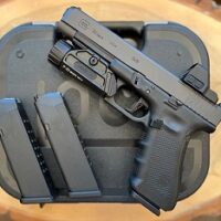 GLOCK G34 GEN 4 MOS 9MM THRIVE HD RED DOT, CMC TRIGGER, HOLOSUN PID LED LIGHT